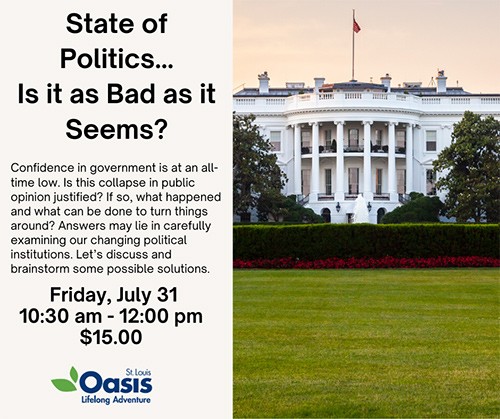 State of Politics...Is it as Bad as it Seems?