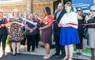 AgeSmart Oasis Grand Opening ribbon cutting ceremony