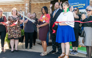 Ribbon cutting