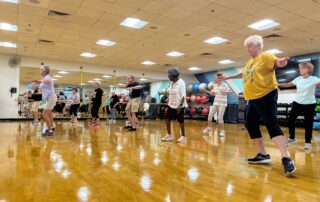 Group exercise class